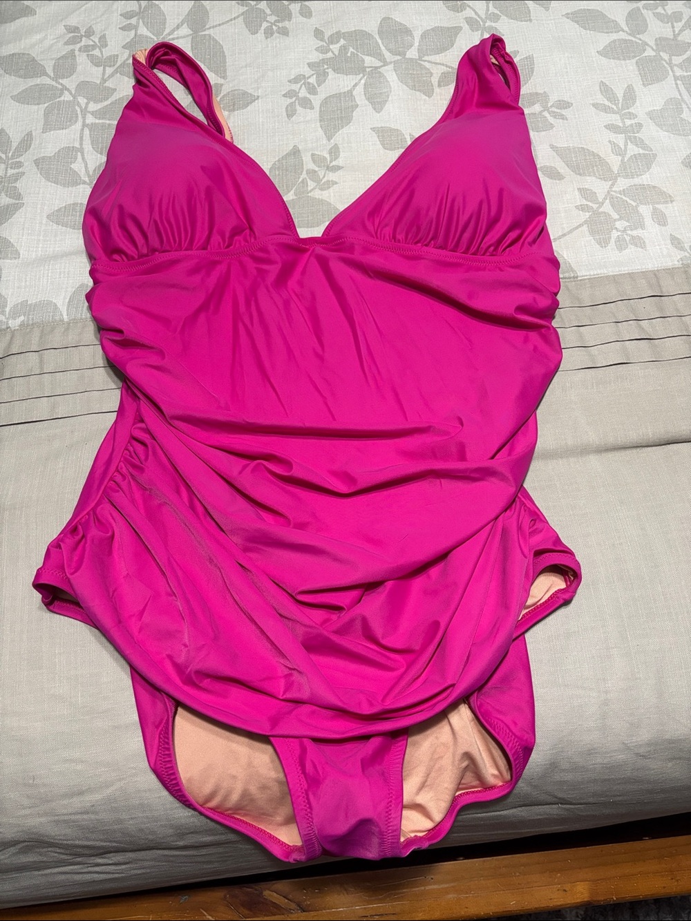 Hot Pink One-Piece Swimsuit